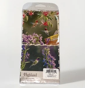 Highland Graphics “take Flight” Hummingbird Tumbled Stone Coaster Set Of 4 NEW - Picture 1 of 13