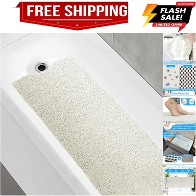 Коврик для ванной нескользящий коврик для душа мягкий ПВХ люфа коврики для ванной 16... - Изображение 1 из 4
