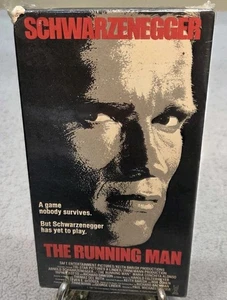 The Running Man (VHS 1988 Vestron) Stephen King Arnold Schwarzenegger orignal - Bild 1 von 2