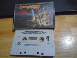 RARE OOP Armored Saint CASSETTE TAPE Raising Fear 87 metal ANTHRAX Fates Warning - Picture 1 of 2