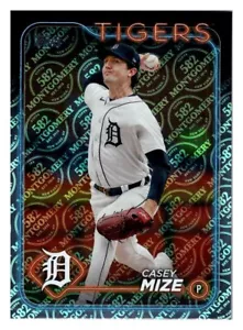 #694 Casey Mize Detroit Tigers 2024 Topps 582 Montgomery Club Foil - Picture 1 of 2
