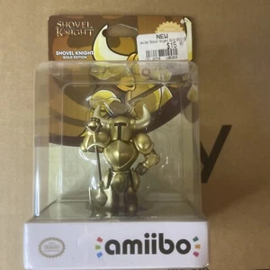 Nintendo Gold Shovel Knight amiibo Treasure Trove Edition Figure New Sealed - Picture 1 of 5