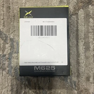 DELUX M625 RGB Gaming Mouse Wired, 7 Programmable Buttons, 5 Gear DPI Shift - Picture 1 of 4