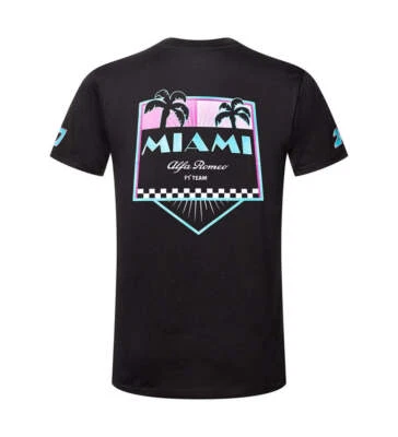 Alfa Romeo Racing F1 Miami GP Track Tee 2023 - Image 1 of 4