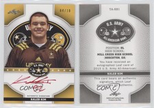 2015 Leaf US Army All-American Bowl Tour Red Ink /10 Kaleb Kim #TA-KK1 Auto