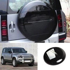 For Land Rover Defender 2020-2023 Glossy Black Tailgate Trunk Spare Tire Cover - Picture 1 of 4