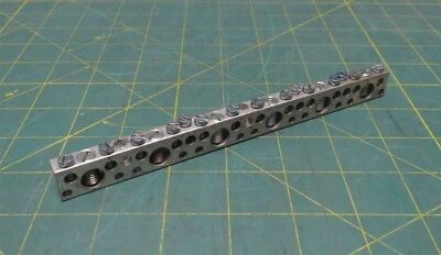 CMC SCB-1/0 Ground Bar, CU7AL, 21 Position, 1/0-14AWG & 6-14AWG, 7" Length - Image 1 of 4