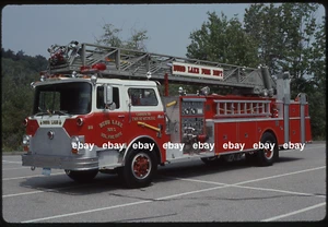 Budd Lake NJ 1980 Mack CF American La France Hamerly 100' Fire Apparatus Slide - Picture 1 of 1