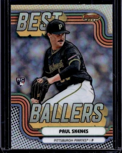 2024 Bowman's Best Paul Skenes RC Rookie Best Ballers Pittsburgh Pirates - Picture 1 of 2