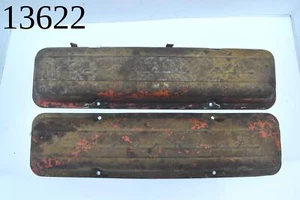 GM Chevrolet Oem Vintage Script Valve Covers Chevy 283 327 350 - Picture 1 of 10