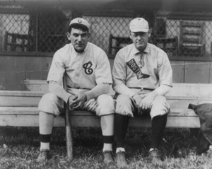 Napoleon "Nap" Larry Lajoie & Fred Lake 8X10 Photo Philadelphia Athletics #13 - Picture 1 of 1