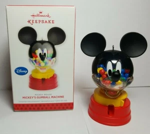 Hallmark Keepsake Ornament Mickey Mouse Mickey's Gumball Machine Disney 2013 - Picture 1 of 12