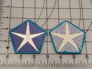 Original Patch Chrysler Star Logo Merrowed Edge 3591 - Picture 1 of 3