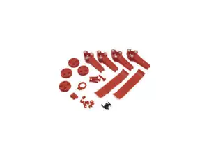 Plastic Kit Red - Vortex Pro : BLH9213 - Picture 1 of 1