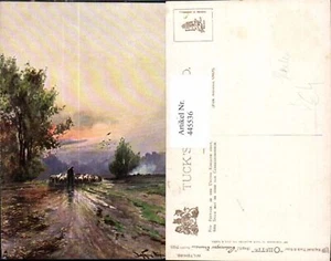 445536,Künstler Ak Hirte Schäfer Schafherde Wiltshire pub Raphael Tuck Sons 7125 - Bild 1 von 1