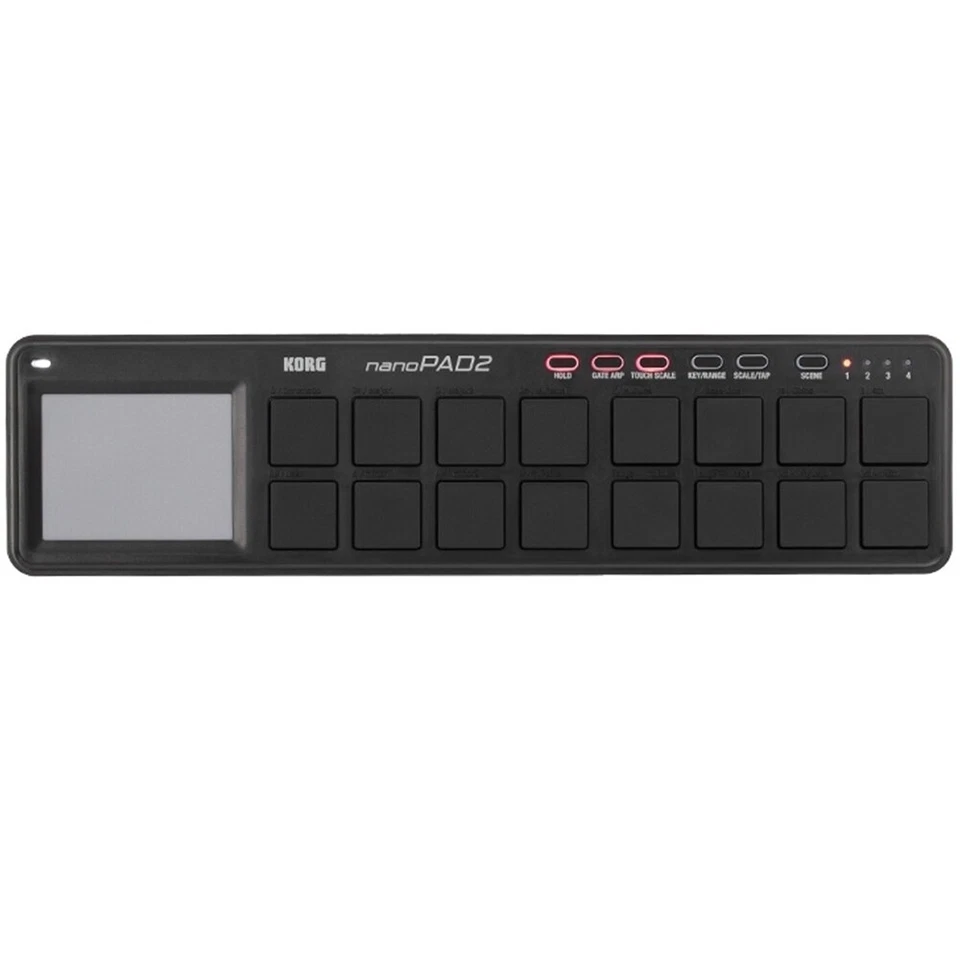 Korg Nanopad2 Black USB Drum Pad Midi Controller