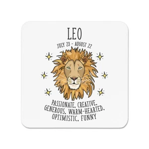 Leo Horoscope Fridge Magnet - Horoscope Star Sign Astrology Zodiac Birthday - Picture 1 of 1