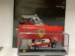 FERRARI 312 T2 NIKI LAUDA 1976 1/43 Die-Cast Nuevo En Teca - Imagen 1 de 3