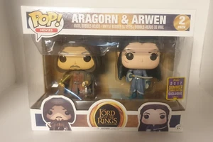 Aragorn & Arwen Funko Pop! Herr Der Ringe Lord of the Rings 2017 Exclusive - Bild 1 von 8