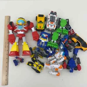 Mixed Transformers Robots Action Figures Vehicles Cars Toys Used Loose - Picture 1 of 4