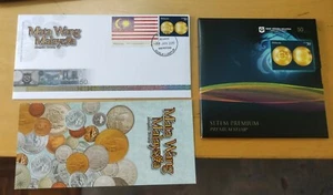 2010 50th Bank Negara Malaysia Currency Matawang Premium Silver Rm50 Stamp FDC - Picture 1 of 11