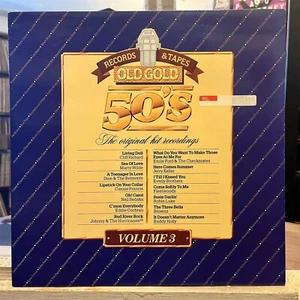 [ROCK/POP]~EXC LP~VARIOUS ARTISTS~Old Gold Collection~50's Volume 3~[1985]~UK Im - Picture 1 of 5