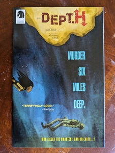 ¡Cómics de Caballo Oscuro Dept H #1 casi nuevos de Matt Kindt opcionales! ¡Serie Netflix! - Imagen 1 de 6