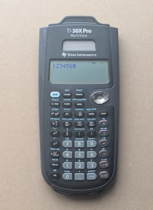 Texas Instruments TI-30X Pro Wissenschaftlicher Taschenrechner Abitur Studium - Bild 1 von 3
