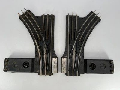 Lionel #022 O Gauge Lot of (2) Switch Track Left/Right Fair Condition - Image 1 of 4