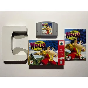 Mystical Ninja Starring Goemon (Nintendo 64 N64)Works Authentic CIB Complete🔥 - Picture 1 of 9