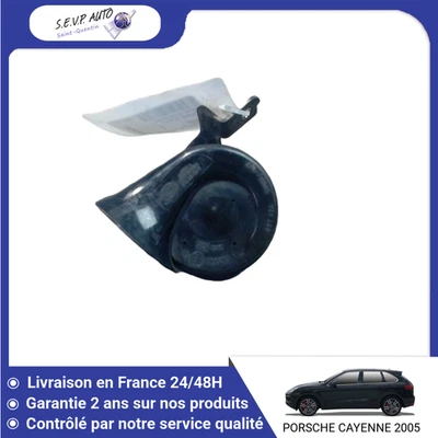 🇫🇷 KLAXON / AVERTISSEUR PORSCHE CAYENNE 2002- ➤99663711705 ♻️ - Photo 1/2