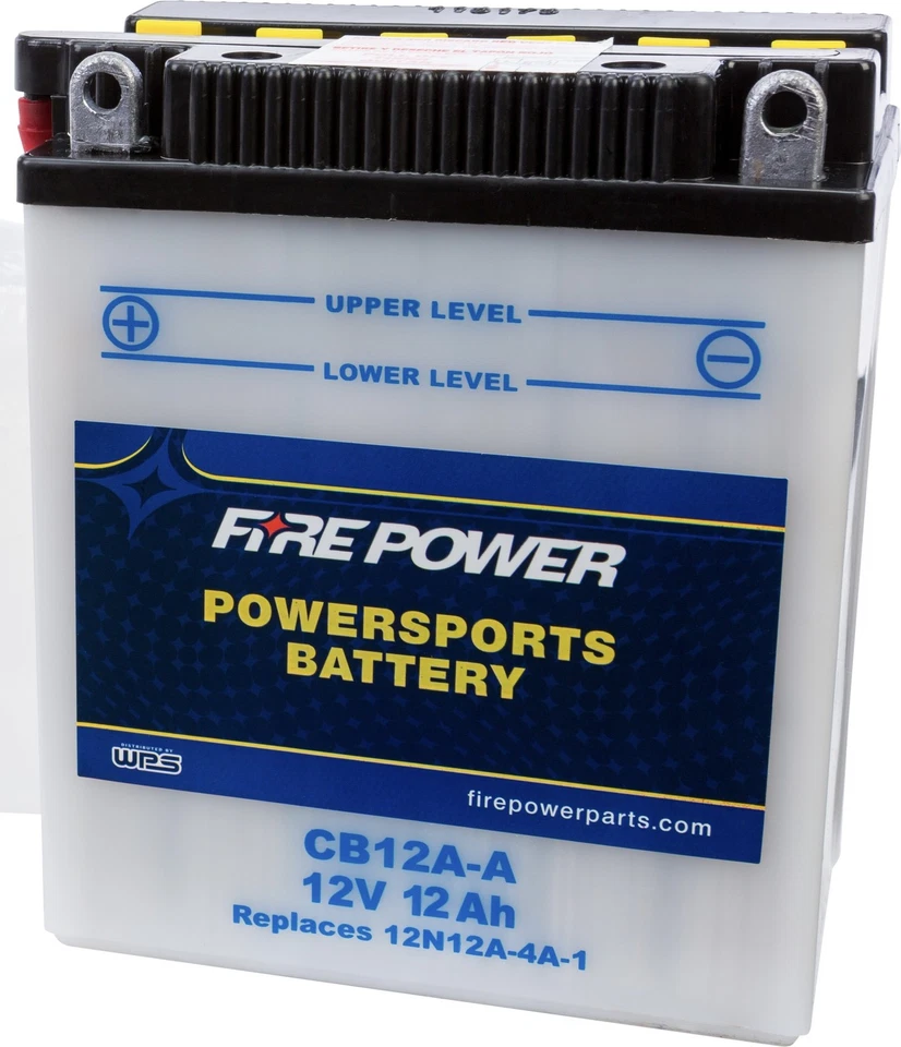 WPS Conventional 12V Heavy Duty Battery YB12A-A CB12A-A~MAR — 第 1/1 张图片