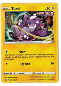 Toxel - SWSH209 - Sword & Shield Promo Cards - Pokemon TCG - LP - Cosmos Holo - Picture 1 of 1