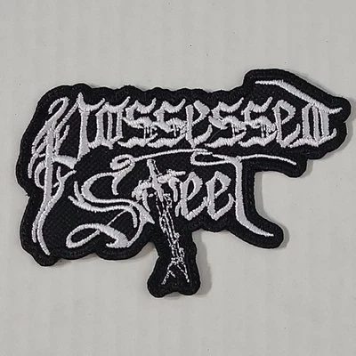 POSSESSED STEEL Band Logo SMALL PATCH Embroidered - Image 1 of 4