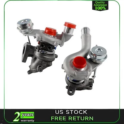 Turbocargadores 2 piezas izquierda y derecha para Ford Taurus Lincoln MKS MKT V6 3,5 L NUEVO Foto 1 de 4