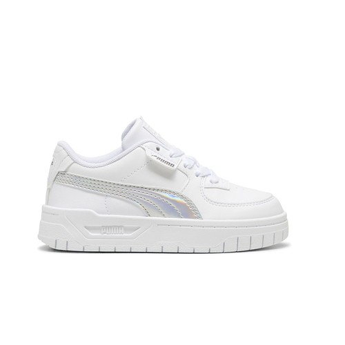 Scarpe casual sneakers PUMA Cali Dream iridescenti stringate giovani ragazze bianche 3966
