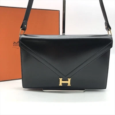 Bolso sin asas de becerro HERMES Liddy 2WAY Box bg20962 Foto 1 de 4