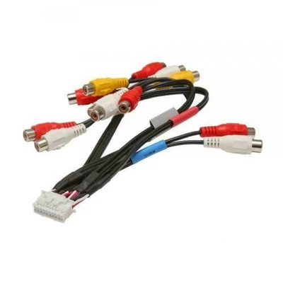Cable De Salida Previo RCA Conexión De Cableado Para Alpine IVA-D106RE - Imagen 1 de 4