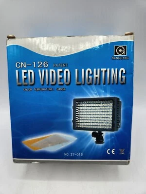 CN-126 LED Video Light for Camera or Digital Video portable - Image 1 of 4