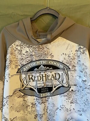 Sudadera con Capucha Pelirroja Para Hombre XXL Blanca Tundra Sudadera Pullover E8 Foto 1 de 4