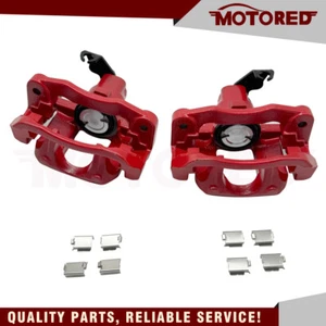 New For Dodge Grand Caravan VW Routan 3.6L V6 2Pcs Brake Calipers w/ Bracket - Picture 1 of 10