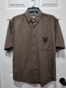 Farah Classics Herren Button Down Kurzarm Hemd 100% Baumwolle Größe MEDIUM - Bild 1 von 5