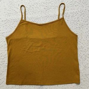 Wild Fable Women's XL Sleeveless Pullover Tank Top Mustard Yellow Lightweight - Picture 1 of 12