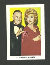 Bewitched Maurice Evans Agnes Moorehead 1971 TV & Film Star Card  from Spain
