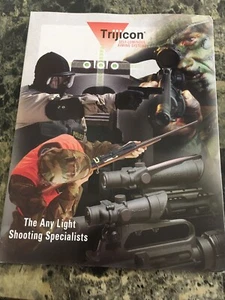 2004 Trijicon Self Luminous Aiming System Trifold & Price Sheet Plus Flyers  - Picture 1 of 12