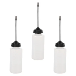 3 Pcs Sewing Machine Oiler Industrial Machines Iron Nozzle Empty Can - Picture 1 of 12