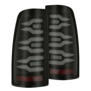 For 99-06 Chevrolet Silverado 99-06 GMC Sierra LUXX Series LED Tail Lights Black - Picture 1 of 8