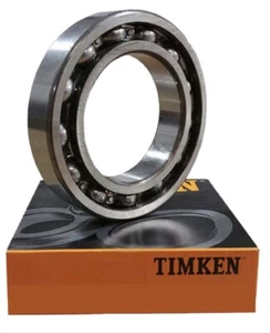 2 TIMKEN 6215 2RS C3 DEEP GROOVE BALL BEARING, RUBBER SEALED 75x130x25mm - Picture 1 of 7