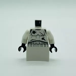 Lego Minifigure Torso Imperial Jet Pack Trooper Battle Damage with Scratches - Picture 1 of 2