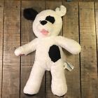 Build A Bear Cookies And Cream Puppy Dog White With Black Spots